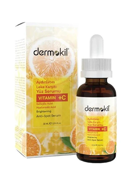 Vitamin +C Yüz Serumu Aydınlatıcı Leke Karşıtı 30 ml