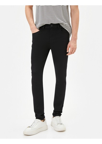 Skinny Fit Kot Pantolon Michael Jean