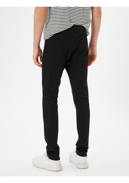 Skinny Fit Kot Pantolon Michael Jean