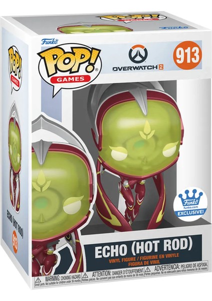 Pop! Echo (Hot Rod) Overwatch 2 Funko Shop Exclusive Figür