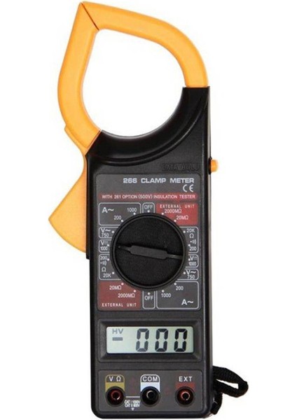 Powermaster DT-266 Dijital Buzzerlı Pensampermetre
