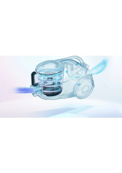 BGS41HYG1 Premium Hepa Filtreli Toz Torbasız Elektrikli Süpürge - Ulpa Ultra Alerjii Filtresi
