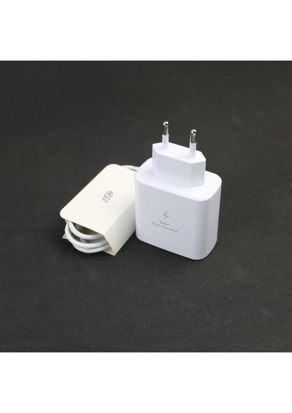 Samsung A02S-A04-A04S-A11-A12-A13-A14 Uyumlu Şarj Aleti Seti USB Type-C 25W