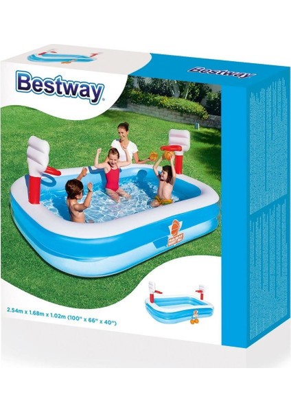 Havuz Basketbol Sahasi+2 Pota - 54122 Byr [byrtek] fiyatları