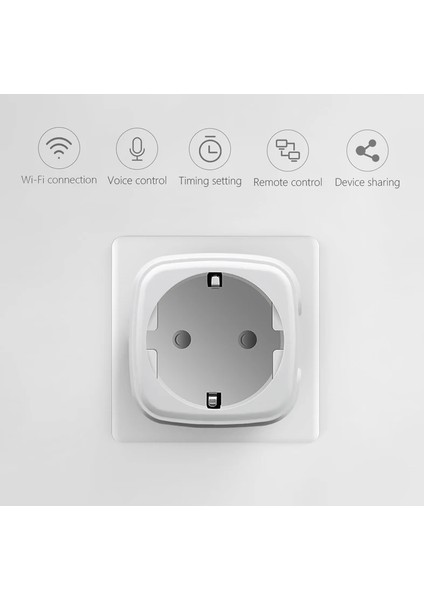 Akıllı Ev Wifi Soket Kablosuz Fiş Apple Homekit Wifi Uzaktan Kumanda Akıllı Ev Kontrol Ab/abd Fiş