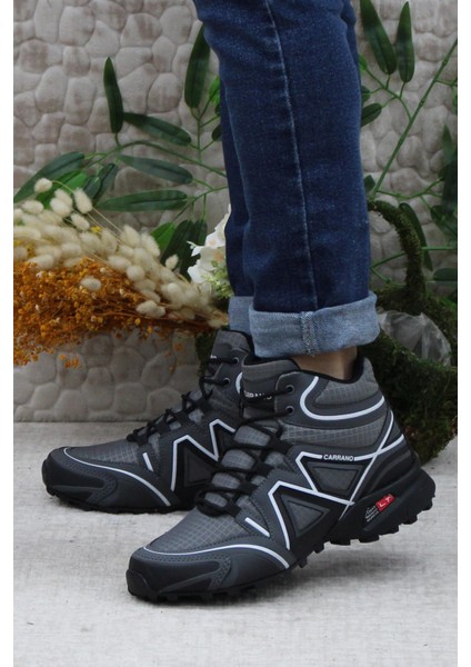 32812 Füme Rahat Esnek Trekking Outdoor Erkek Bot modelleri