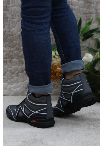 32812 Füme Rahat Esnek Trekking Outdoor Erkek Bot fırsatları