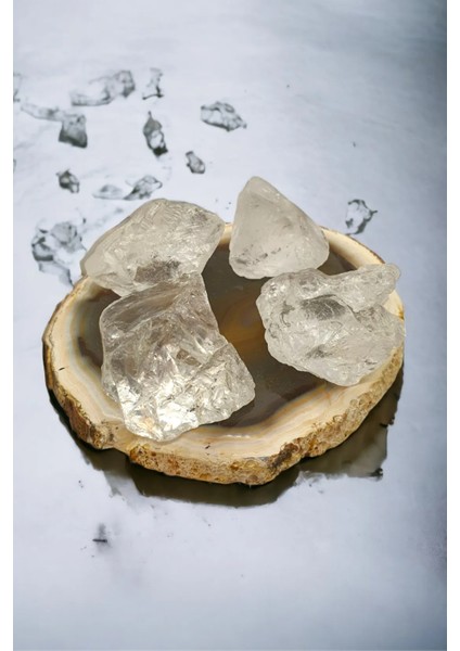 Kristal Kuvars ( Güç ve Canlılık ) ( 1 Adet ) Ham Parça Orta Boy 52SSSKUVARS