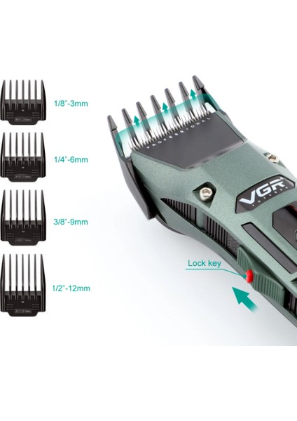 V-696 Profesyonel Popüler Salon Tipi Kuaför Saç Kesme Makinesi modelleri