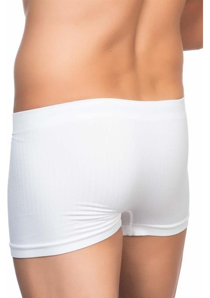 Emay Soft Yumuşacık Dikişsiz Terletmeyen Erkek Boxer Siyah