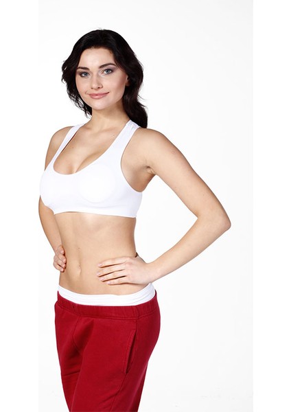 Kadın Kalın Askılı Pedli Sporcu Büstiyer Korse modelleri