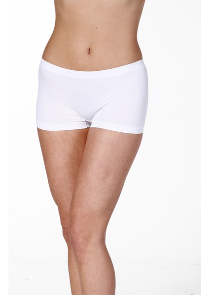 Dikişsiz Seamless Toparlayıcı Etkili Düşük Bel Kadın Boxer