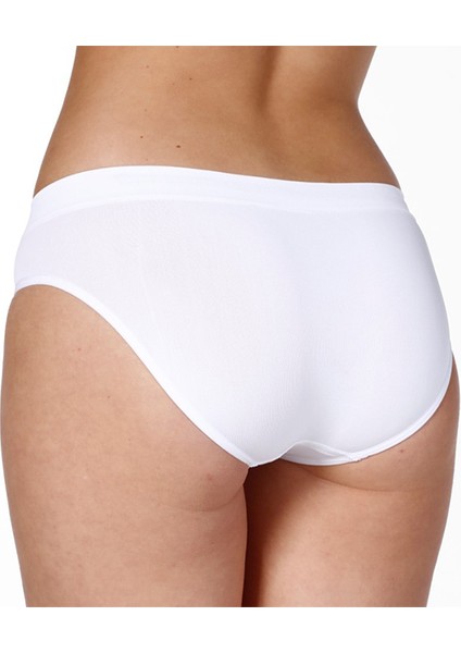 Dikişsiz Seamless Slip Bikini Kadın Toparlayıcı Külot Beyaz indirimleri