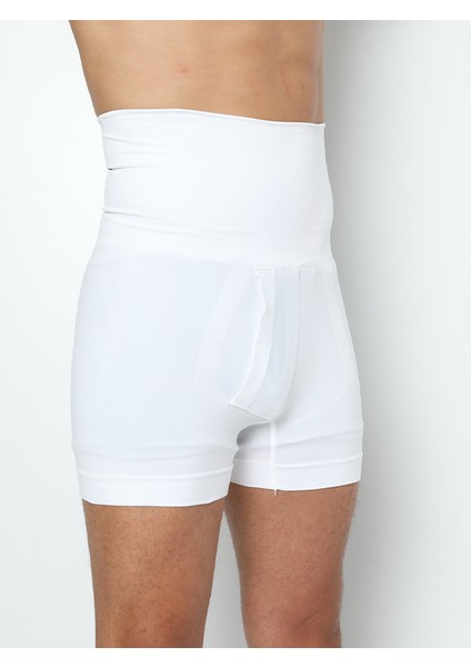 5 Adet Erkek Dikişsiz Yüksek Bel Göbek Toparlayıcı Sıkılaştırıcı Boxer Korse indirimleri