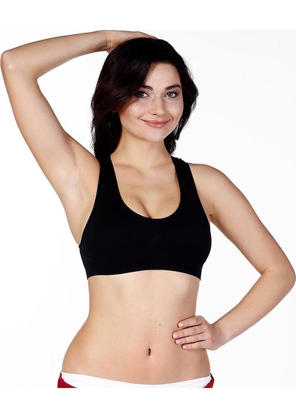 Kadın Kalın Askılı Pedli Sporcu Büstiyer Korse modelleri