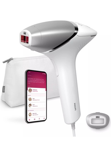 Lumea 450.000 Atım Premium 8000 Series Ipl Epilasyon Cihazı, Yüksek Performanslı, Cilt Tonu Sensörlü, Çanta Hediyeli, Dahili Uv Koruması - Luciole Lambader Hediye!