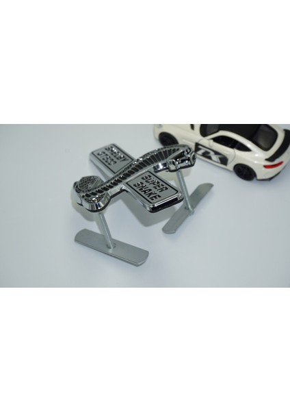 Mustang Shelby GT500 Kobra Ön Panjur Vidalı Krom Abs Logo fırsatları