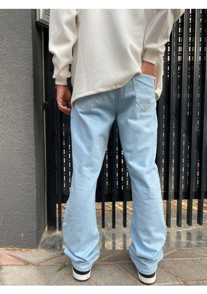 Line Buz Mavi Baggy Pantolon modelleri