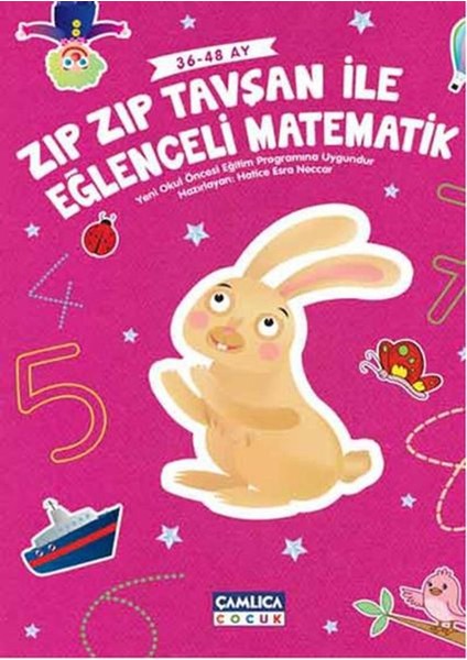Zıpzıp Tavşan ile Eğlenceli Matematik (36 48 Ay)