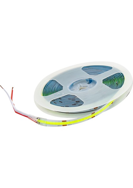 XML Dünyası Powermaster Cob LED Şerit Yeşil 3000K Fosforlu 12 Volt 200 LED 5 Metre