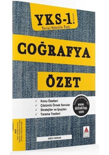 Yks 1.oturum Coğrafya Özet Tyt