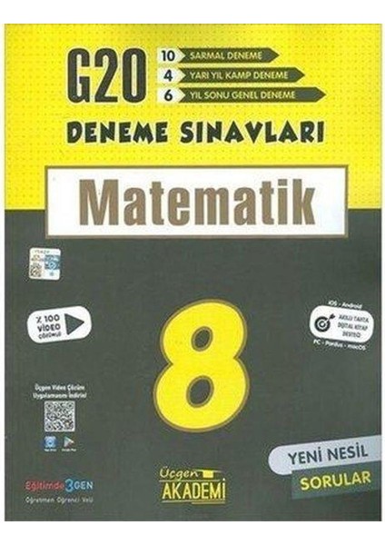 8.sınıf Lgs Matematik 20'li Deneme Sınavı