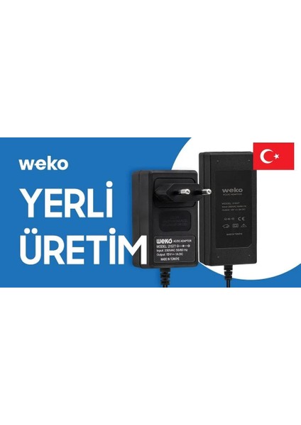 7.8VOLT 3 Amper 3.5x1.35 Uçlu Plastik Yazar Kasa Adaptörü fırsatları