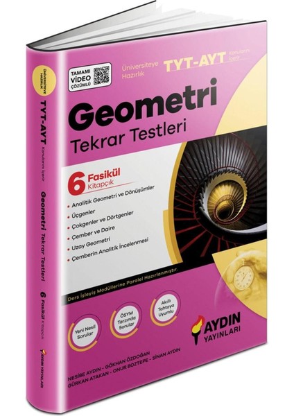 Tytayt Geometri Üniversiteye Hazırlık Tekrar Testleri