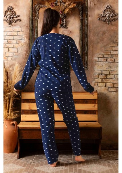 Kadın Kışlık Genç Welsoft Pijama Takımı K 200/606 - 1 Adet