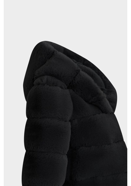 AÇELYAOKCU Premium Kapüşonlu Kadın Rex Suni Kürk Ceket modelleri