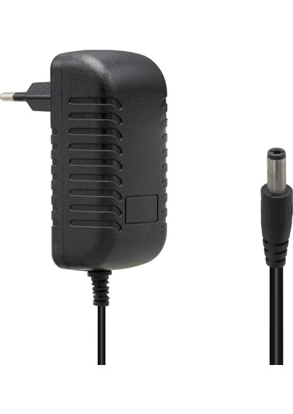 Powermaster PM-4531 12 Volt - 2 Amper 5.5*2.5 Uçlu Plastik Kasa Priz Tipi Adaptör