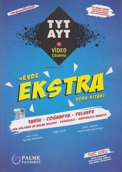 Tytayt Tarihcoğrafyapsikoloji Evde Ekstra Soru Kitabı