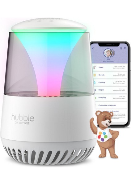 Pure Hava Temizleyici Ninni Çalar Bluetooth Speaker Gece Lambası