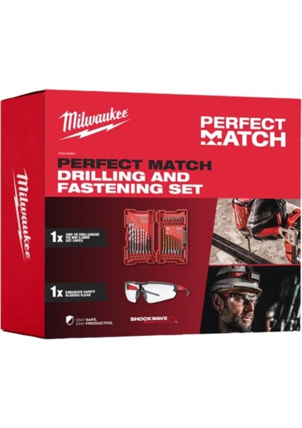Perfect Match Shockwave Set Gözlük Hediyeli 4932492657