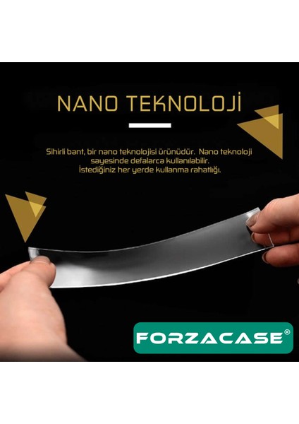Çift Taraflı Nano Teknolojili Süper Güçlü Bant 5 Metre Duvar Fayans Ev Mutfak Araba FC237 modelleri