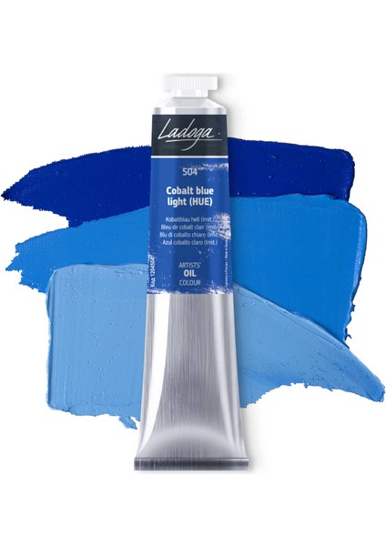 Ladoga Yağlı Boya 46 ml Cobalt Blue Light Hue 504