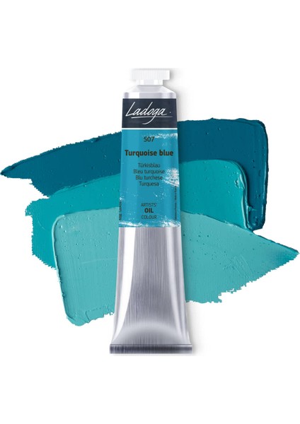 Ladoga Yağlı Boya 46 ml Turquoise Blue 507