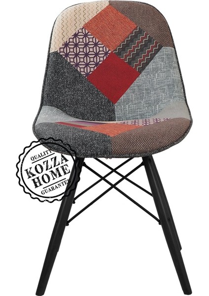 Patchwork Icon Sandalye Siyah
