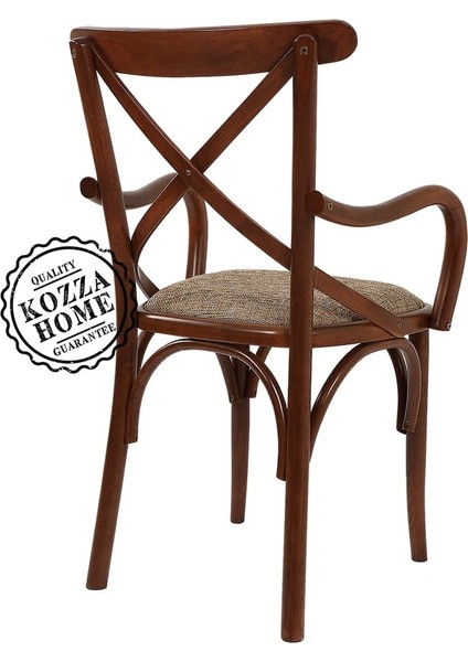 Kozza Home Thonet Kollu Sandalye Ceviz