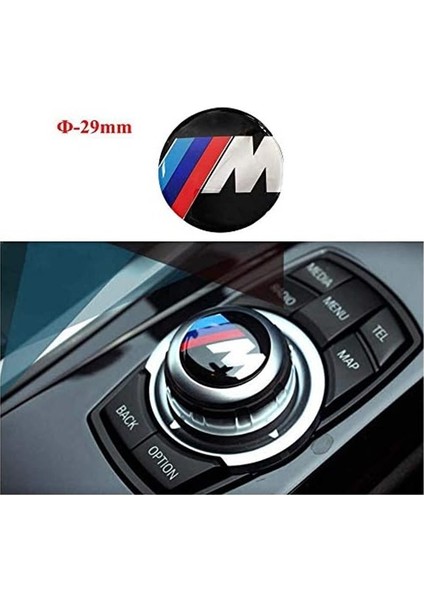 Bmw Joystick Konsol Arma Logo Bmw M Logo 29MM(2.9CM) Joystick Logo modelleri