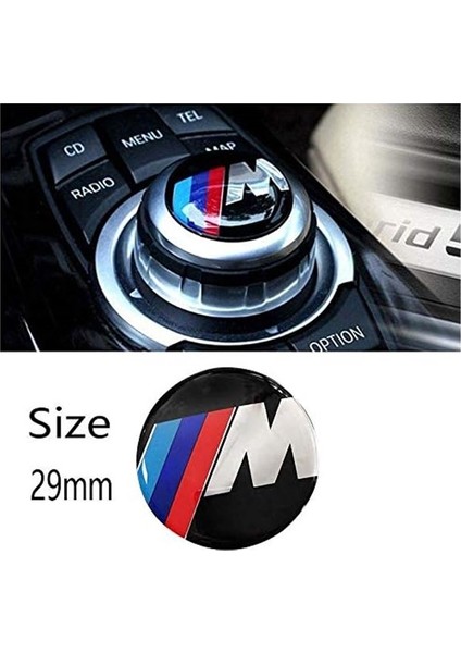 Bmw Joystick Konsol Arma Logo Bmw M Logo 29MM(2.9CM) Joystick Logo fırsatları