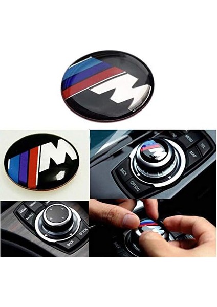 Bmw Joystick Konsol Arma Logo Bmw M Logo 29MM(2.9CM) Joystick Logo indirimleri