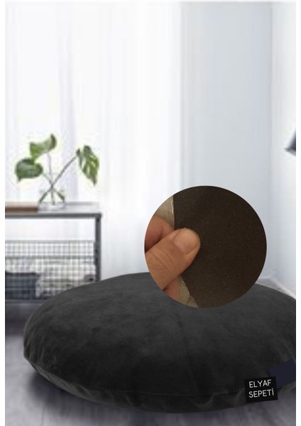 Yuvarlak Yer Minderi Kalorifer Önü Minder Dekor Minder 70X70 fiyatları