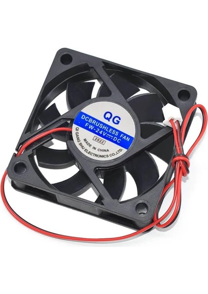 24V 6cm Fan - 60*60*15MM Soğutucu Fan - 60MM Kare Fan - 2 Pin modelleri