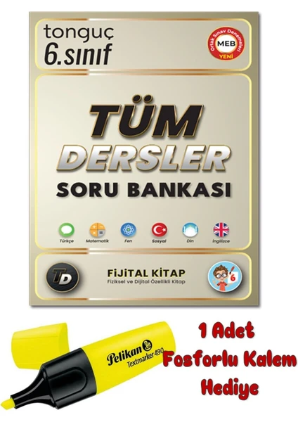 Tonguç Akademi 6. Sınıf Tüm Dersler Soru Bankası