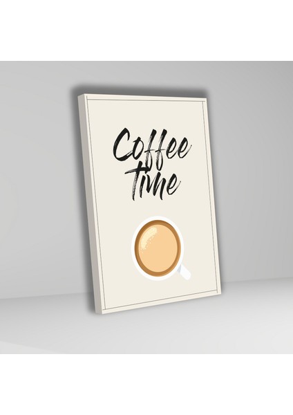 3'lü Kanvas Mutfak Tablo Seti Çizgisel Coffee Time fırsatları