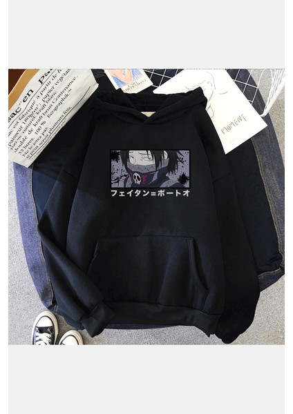 Hunter x Hunter Feitan Face Kapsonlu Sweatshirt
