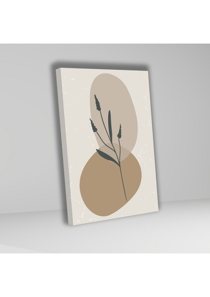 3'lü Kanvas Tablo Seti Çizgisel Lavantalar ve Yaprak fırsatları