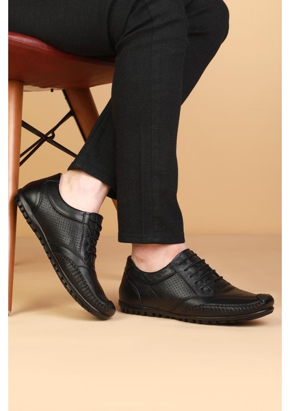 Dortex DRTERD02 Deri Ortopedik Bağcıklı Günlük Erkek Ayakkabı modelleri