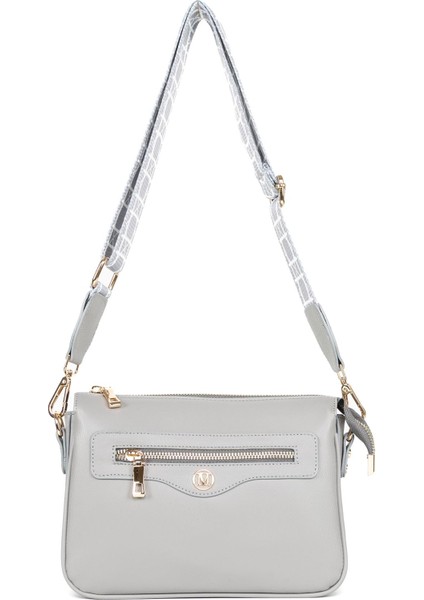 Çanta Kadın El Omuz Çanta MV099 Gri